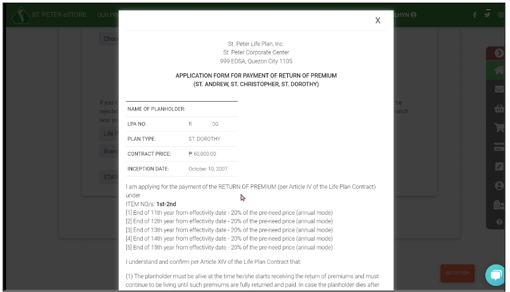 Send Back Application How to apply Moneyback Online?